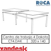 CENTRO DE TRABAJO 4 ESTACIONES DAKOTA